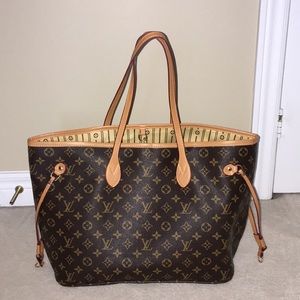 Louis Vuitton Neverfull bag.